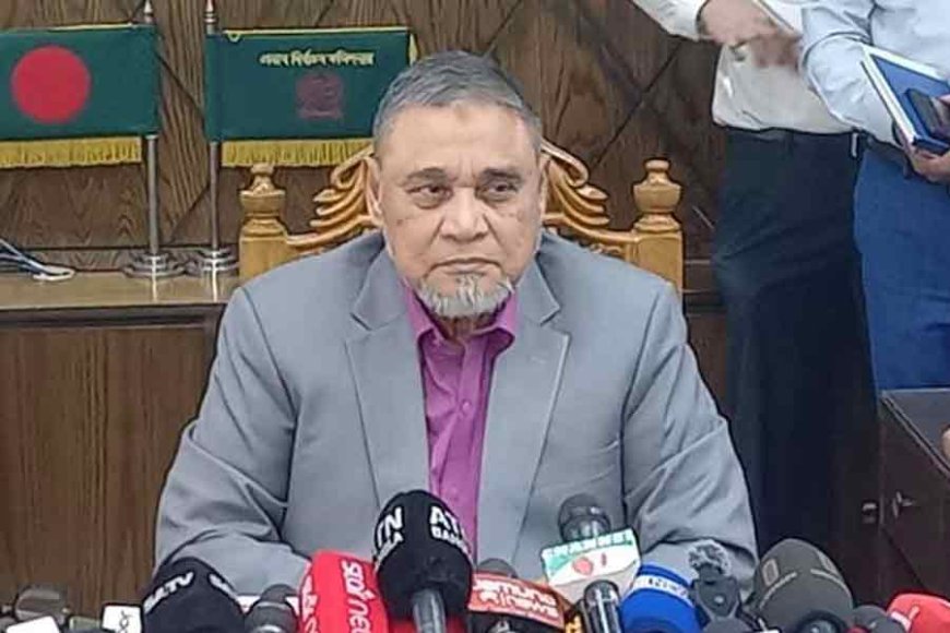 CEC expects to receive a letter from the Chief Adviser soon regarding the 13th parliamentary election