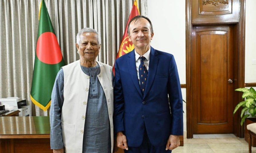 Departing Dutch Envoy Meets Chief Adviser, Composes Song for Bangladesh