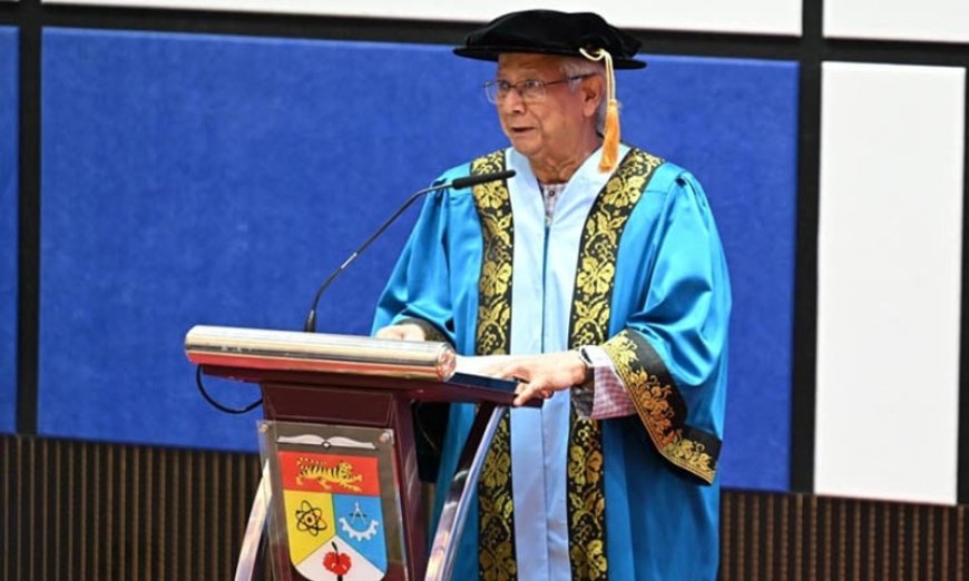Yunus: Government committed to restoring power to the people