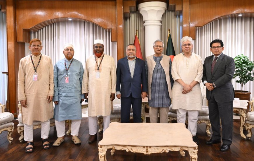 Chief Adviser meets with Jamaat-e-Islami