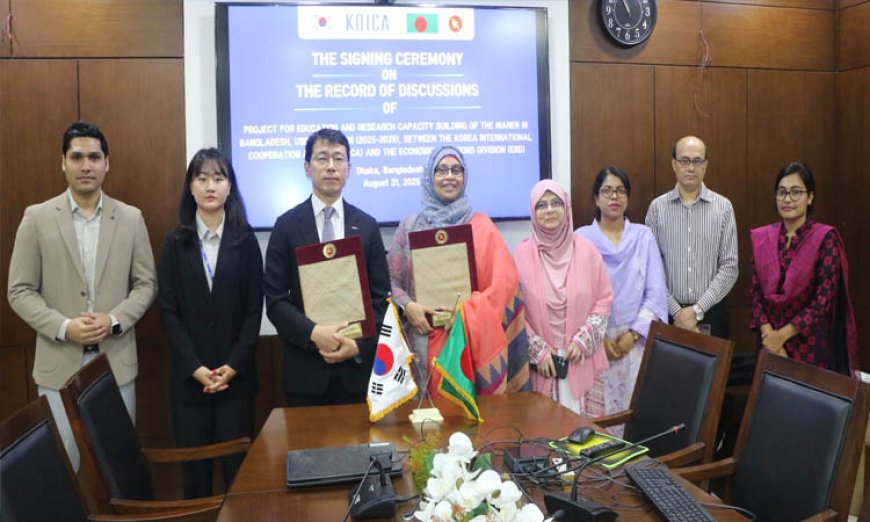 South Korea to extend $5.9m grant to Bangladesh, agreements signed