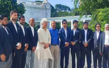 Two government advisers visit International Crimes Tribunal to review renovation work