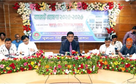 Khulna City Corporation Announces Tk 719.50cr Budget For FY26