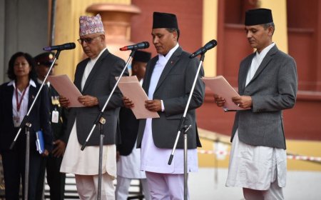 New Nepal Interim Ministers Sworn In After Protests
