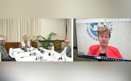 IMF MD Praises Leadership Of Professor Yunus