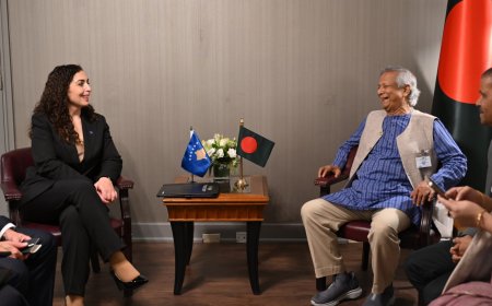 Kosovo President Meets Chief Adviser, Calls For Stronger Ties With Bangladesh