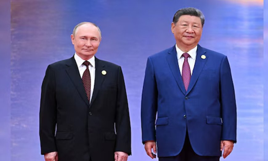 Putin tells Xi that China-Russia relations have reached an 'unprecedented height'