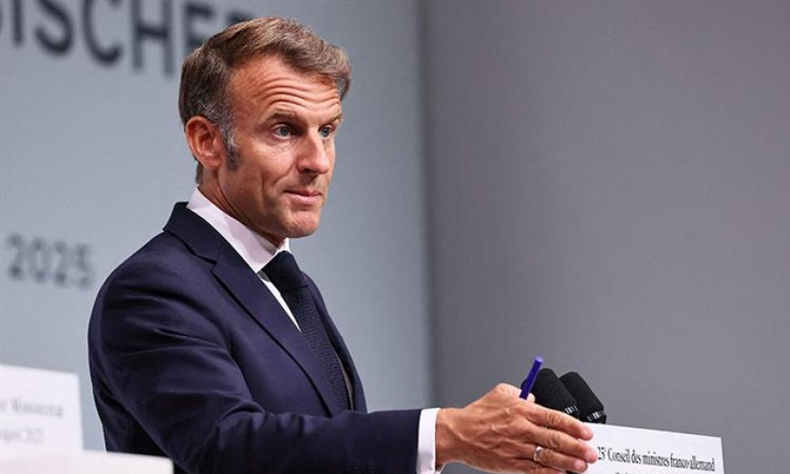 Macron: Israeli ‘annexation’ won’t stop momentum toward Palestinian state recognition