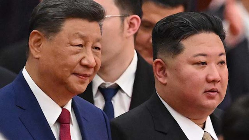 North Korea's Kim Tells Xi He Hopes To 'Steadily Develop' Ties: KCNA