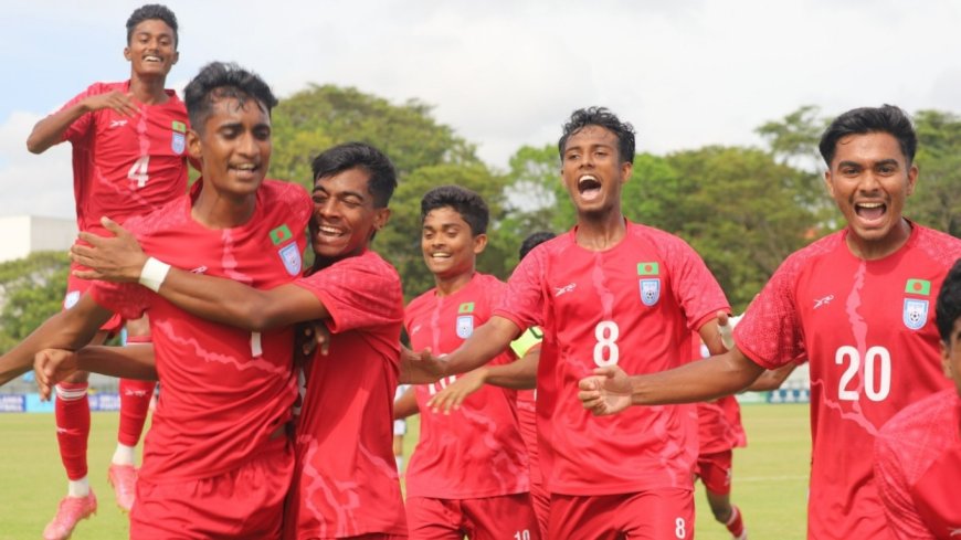 Bangladesh Defeat Pakistan 2-0 To Reach SAFF U-17 Final