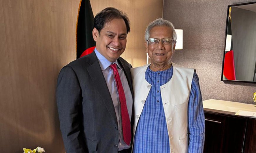 Former Snapchat CSO Meets Prof Yunus, Expresses Interest In Investing In Bangladesh