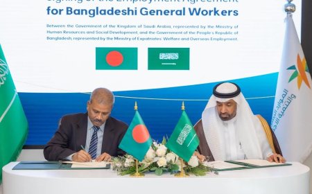 Bangladesh, Saudi Arabia Sign Landmark Deal on Manpower Recruitment