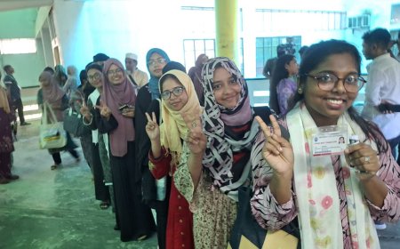 Huge Turnout of Female Voters at CUCSU Polls