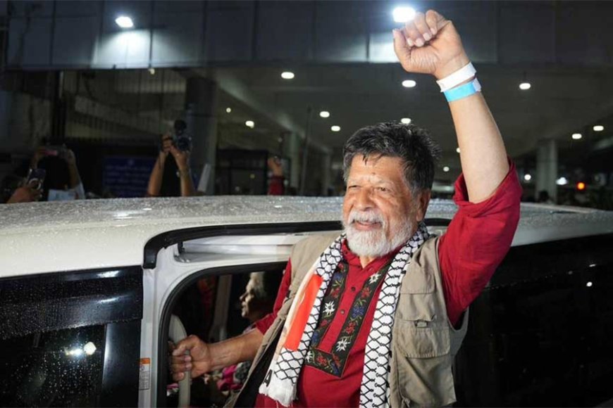 Shahidul Alam Returns Home Following Release From Israel