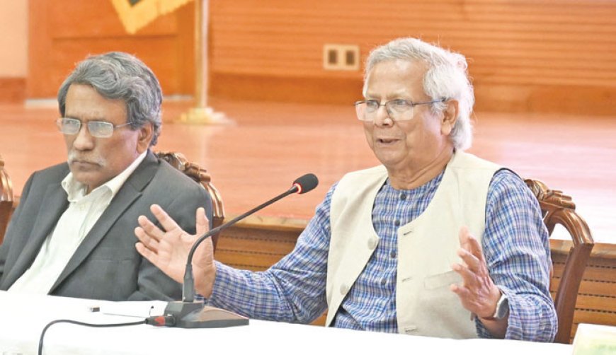 Parties to sign July Charter as Yunus reiterates commitment to February elections