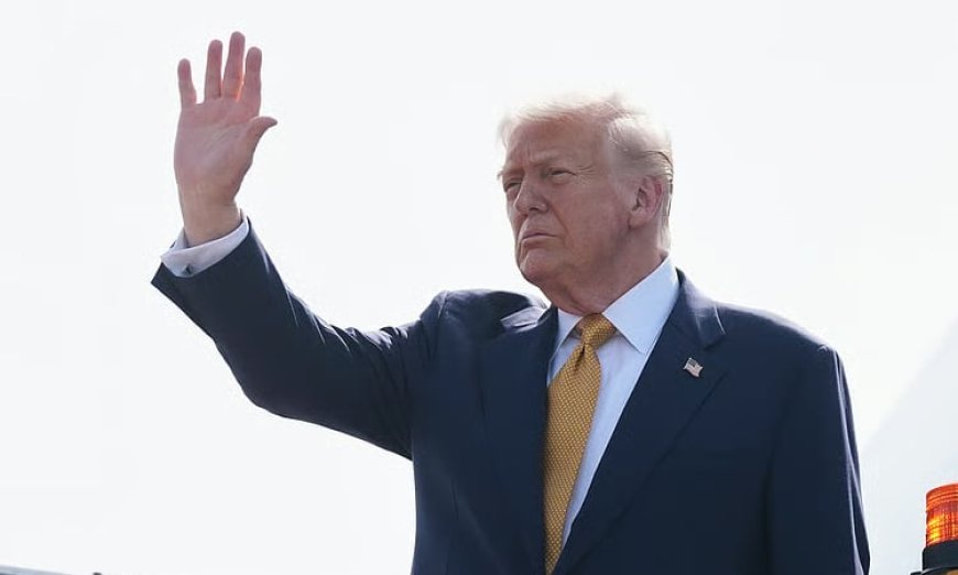 Trump Departs For Japan Ahead Of Key China Meet