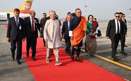 Bangladesh rolls out red carpet for visiting Bhutanese PM