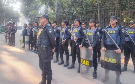 Thirteen army officers were produced before the tribunal, with security in and around the premises significantly tightened