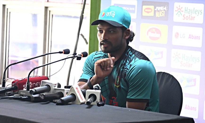 Shanto Returns as Test Captain After Resolving Dispute