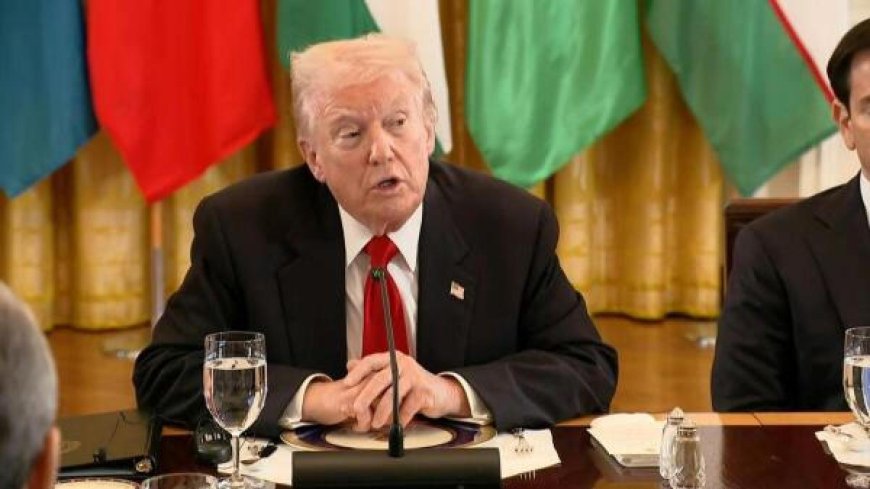 Trump says he expects an international stabilization force to be deployed in Gaza “very soon”