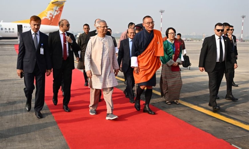 Bangladesh rolls out red carpet for visiting Bhutanese PM
