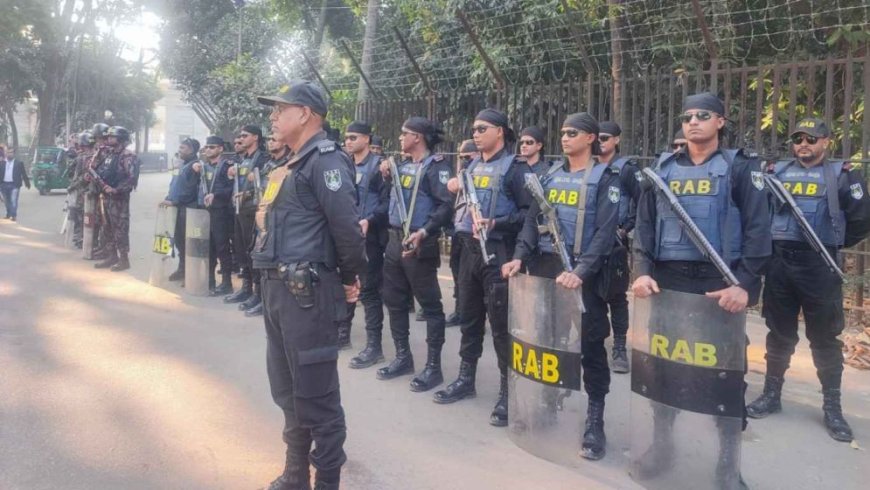 Thirteen army officers were produced before the tribunal, with security in and around the premises significantly tightened