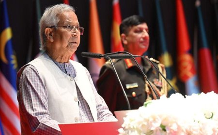 Chief Adviser hails armed forces, urges them to play a defining role in the upcoming election