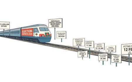 POLLS SCHEDULED FOR 12 FEBRUARY