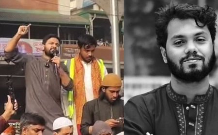 Inqilab Moncho vows to continue street protests until justice for Hadi is ensured