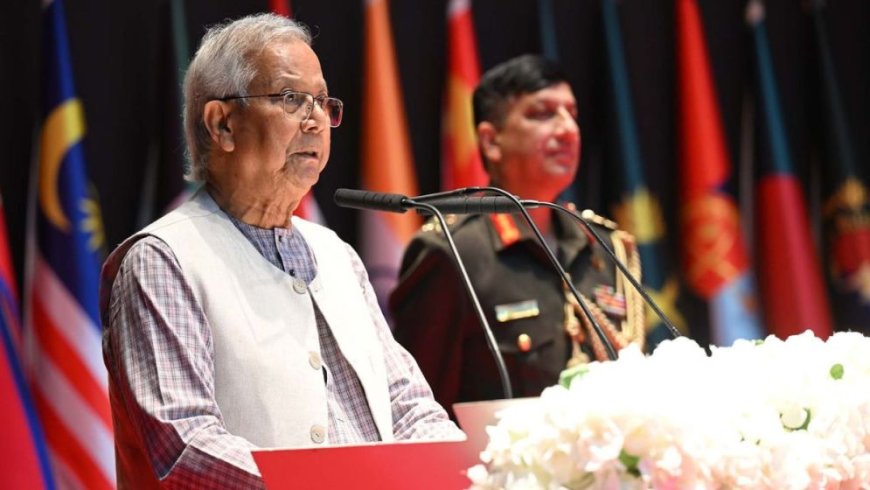 Chief Adviser hails armed forces, urges them to play a defining role in the upcoming election