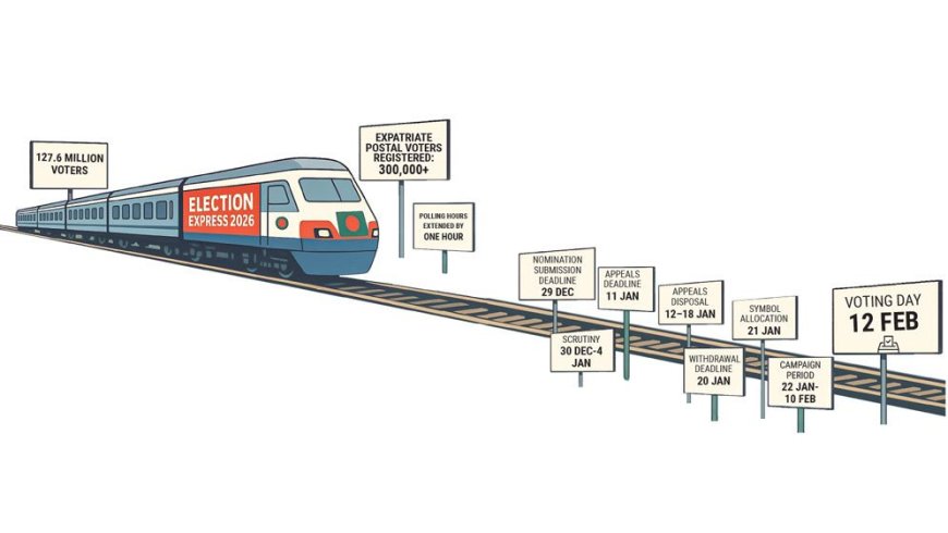 POLLS SCHEDULED FOR 12 FEBRUARY