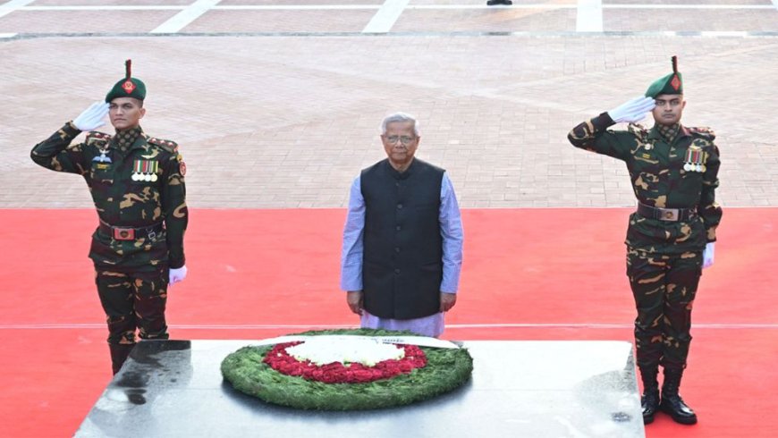 Chief Adviser pays tribute to martyred intellectuals