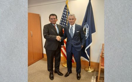 National Security Adviser holds meetings with senior US officials