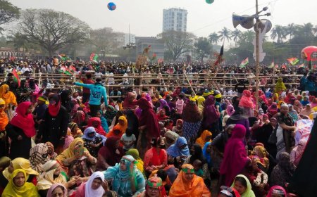 Tarique arrives in Rajshahi to kick off the fourth phase of BNP’s campaign