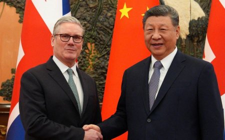 UK, China welcome reset in relations as Starmer calls for a more ‘sophisticated’ partnership