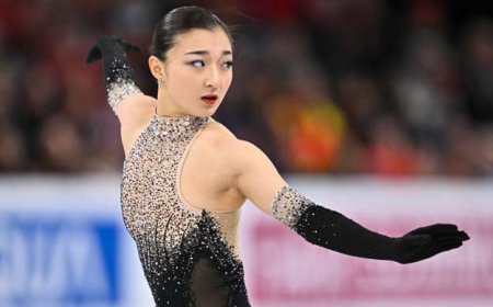 Kaori Sakamoto, the big sister of Japanese skating, sets her sights on long-awaited Olympic gold
