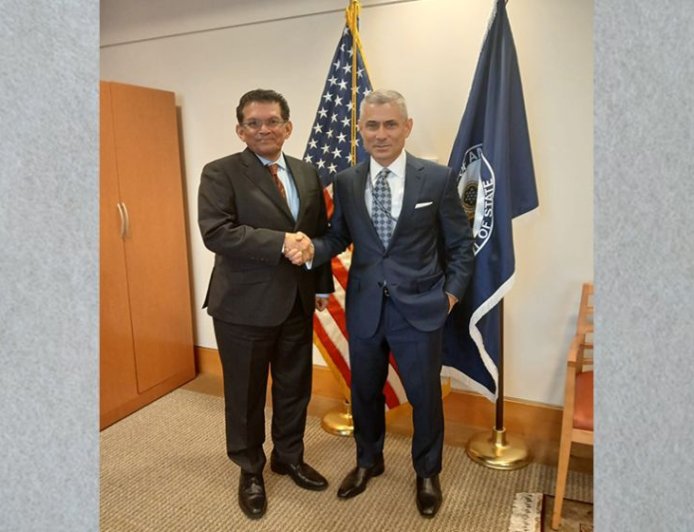 National Security Adviser holds meetings with senior US officials