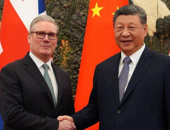UK, China welcome reset in relations as Starmer calls for a more ‘sophisticated’ partnership