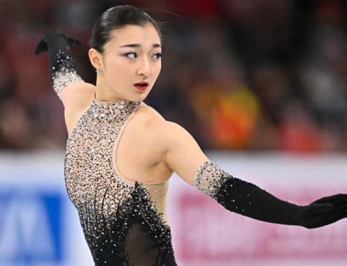 Kaori Sakamoto, the big sister of Japanese skating, sets her sights on long-awaited Olympic gold