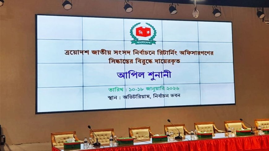 Appeals challenging the cancellation of candidacies are underway, with 70 cases scheduled for hearing on the first day