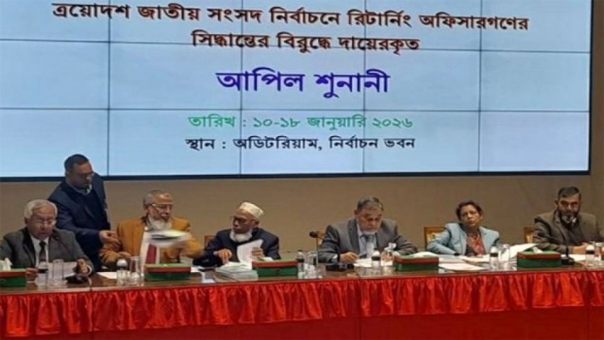 Final day of hearings on EC appeals underway