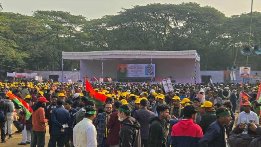 BNP kicks off its first election rally in Sylhet, with Tarique set to address the gathering