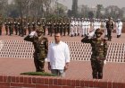 Prime Minister Tarique paid tribute at the National Martyrs’ Memorial