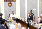 Tarique presides over first cabinet meeting at the Secretariat