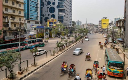 Election exodus quiets Dhaka streets ahead of landmark polls