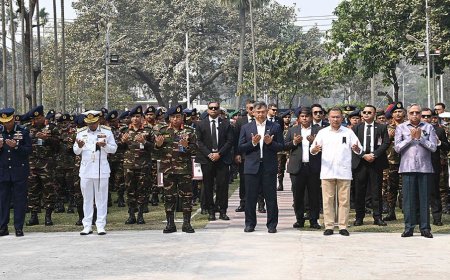 President, Prime Minister Honour Pilkhana Martyrs