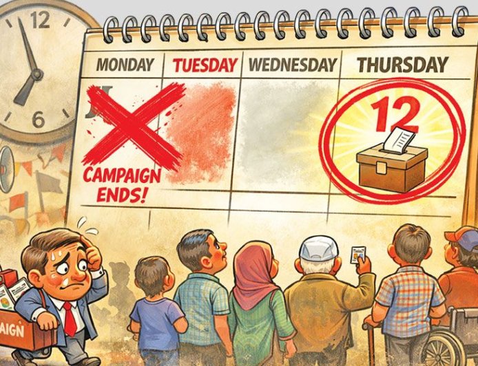 Campaigning ends, all eyes now on Thursday’s polls