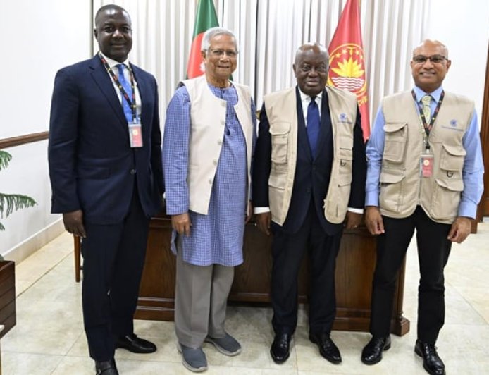 Commonwealth Election Observer Group delegation holds meeting with Chief Adviser (CA)