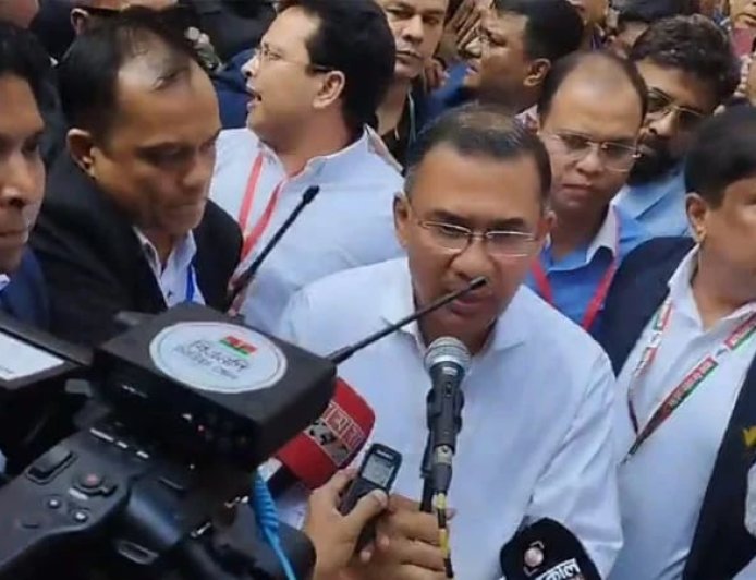 Tarique Rahman calls on voters to head to polling centres and cast ballots for their preferred candidates