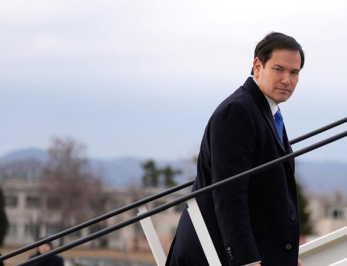 Marco Rubio Visits Trump Ally Viktor Orban Ahead of Hungary’s Elections